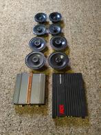 Car Audio Set: Versterkers & Speakers, Auto diversen, Autospeakers, Ophalen, Gebruikt