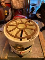 Crème emaille petroleumstel kooktoestel, Antiek en Kunst, Antiek | Emaille, Ophalen of Verzenden