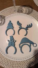 3D Geprinte Kerst Servethouders, Ophalen of Verzenden, Nieuw, Kunststof, Los bestek