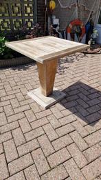 Hard houten tuintafel, Tuin en Terras, Ophalen, Gebruikt, Vierkant, Hout