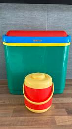 Koelbox & lunchbox retro, Ophalen of Verzenden, Gebruikt, Koelbox, Koelelement
