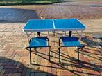 Campingtafel met 4 kinderstoeltjes, Caravans en Kamperen, Kampeeraccessoires, Ophalen of Verzenden