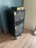 Eden basversterker set Traveler Plus WT-400 D210T 410XLT, Ophalen, Gebruikt, Basgitaar, 100 watt of meer