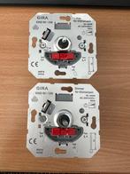 Tka 2 Gira dimmers 60-600W, Doe-het-zelf en Verbouw, Elektra en Kabels, Ophalen of Verzenden, Zo goed als nieuw, Schakelaar