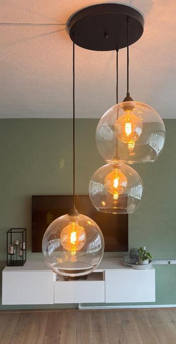 Prachtig lamp van glas