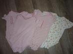 2 rompers met roze tinten HEMA in maat 86/92, Ophalen, Meisje, Nacht- of Onderkleding