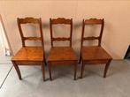 Brocante houten stoelen / stoel, Ophalen