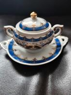Limoges porselein miniatuur soepterrine., Antiek en Kunst, Antiek | Porselein, Ophalen of Verzenden