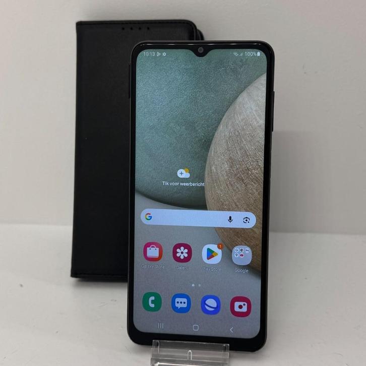 Samsung Galaxy A12 64GB zwart | In hoes | Met garantie, Telecommunicatie, Mobiele telefoons | Samsung, Zo goed als nieuw, Galaxy A