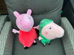 2 nieuwe zgan Peppa Pig en George knuffels 30&35cm, Kinderen en Baby's, Speelgoed | Knuffels en Pluche, Ophalen, Nieuw, Overige typen