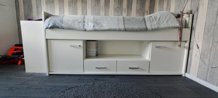 Halfhoogslaper, Kinderen en Baby's, Kinderkamer | Stapelbedden en Hoogslapers, Zo goed als nieuw, Halfhoogslaper, Ophalen