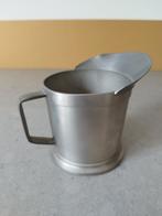 Maatbeker van tin, 1/2 liter, Antiek en Kunst, Antiek | Tin, Ophalen of Verzenden