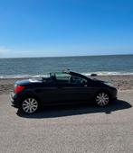 Zwarte PEUGEOT 207 CC SPORT 1.6-16V TURBO, 150 pk, 2007, Auto's, 13 km/l, Stof, 74 €/maand, Cabriolet
