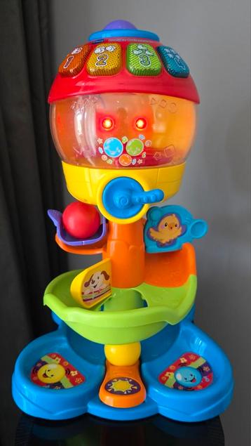 Vtech Vrolijke Ballentoren met licht+geluid + 3 ballen ipv 4 beschikbaar voor biedingen