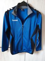 Hummel trainingsjas - sportjas maat L, Blauw, Overige typen, Ophalen of Verzenden, Zo goed als nieuw
