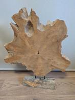 Decoratief stuk hout op standaard, Huis en Inrichting, Woonaccessoires | Overige, Ophalen, Zo goed als nieuw