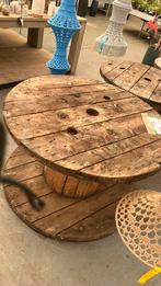 Kabel haspel 110x67cm, Tuin en Terras, Ophalen, Zo goed als nieuw, Rond, Hout