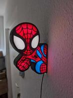 Spiderman Wandlamp - Nieuwstaat, Ophalen of Verzenden, Zo goed als nieuw, Kunststof, Modern