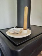 Zusss kaarsenhouder keramiek off white, Huis en Inrichting, Woonaccessoires | Kandelaars en Kaarsen, Overige materialen, Ophalen of Verzenden