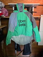 Uber Eats Jas & Broek Set, Overige maten, Ophalen of Verzenden, Zo goed als nieuw, Groen
