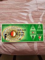 Kaartje feyenoord-psv 13-03-1993, Ophalen of Verzenden, Feyenoord, Poster, Plaatje of Sticker