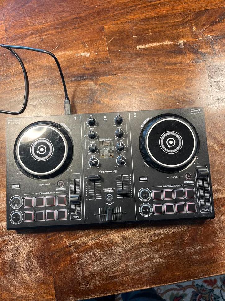 Pioneer DDJ-200 DJ Controller - Zo goed als nieuw, Muziek en Instrumenten, Dj-sets en Draaitafels, Zo goed als nieuw, Dj-set, Pioneer