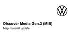 Volkswagen discover media/pro mib3 update map navigatie 2024, Computers en Software, Navigatiesoftware, Nieuw, Ophalen of Verzenden