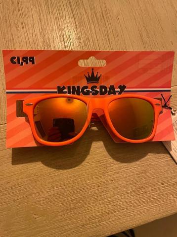 Kinderzonnebril kingsday oranje nieuw  beschikbaar voor biedingen