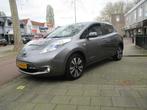 Nissan Leaf Tekna 30 kWh / AIRCO / LEER / NAVI / NLAUTO / NW, Auto's, Nissan, Origineel Nederlands, Te koop, Zilver of Grijs, 5 stoelen