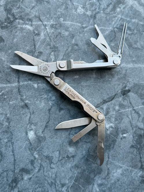 Leatherman Micra Multitool, Caravans en Kamperen, Kampeergereedschap, Gebruikt, Ophalen