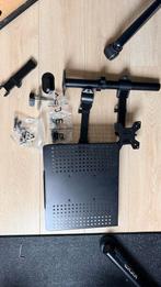 Monitor Arm met Laptop Houder, Computers en Software, Laptopstandaarden, Ophalen of Verzenden, Zo goed als nieuw, In diepte verstelbaar