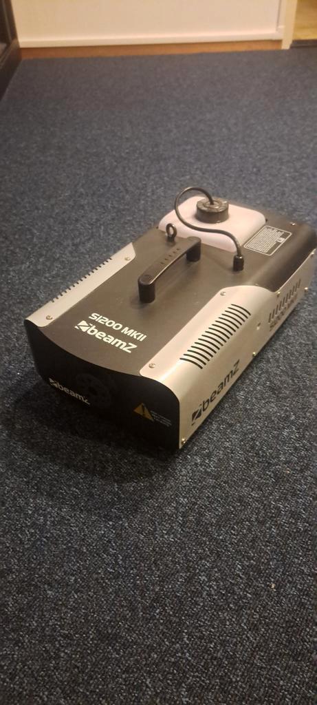 Beamz S1200 MKII Rookmachine - Topconditie!, Muziek en Instrumenten, Licht en Laser, Zo goed als nieuw, Rookmachine, Ophalen of Verzenden