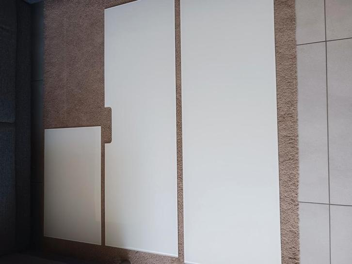 IKEA Besta bovenblad glasplaten, Huis en Inrichting, Kasten | Dressoirs, Zo goed als nieuw, 25 tot 50 cm, Ophalen