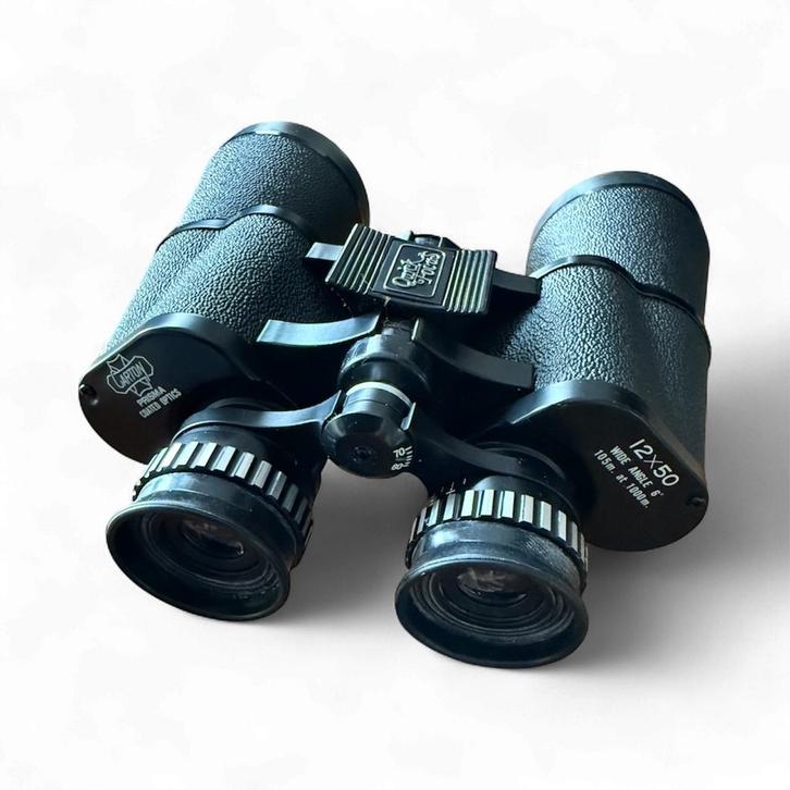 Verrekijker 12x50 Wide Angle - Natuur & Sterren, Audio, Tv en Foto, Optische apparatuur | Verrekijkers, Gebruikt, Porro (met knik)