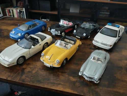 Collectie: 3x Bburago / 3x Maisto / 1x UT Modela, Hobby en Vrije tijd, Modelauto's | 1:18, Gebruikt, Auto, Bburago, Ophalen
