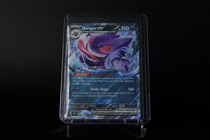 Gengar ex (2024) – Temporal Forces 104/162 – Double Rare, Hobby en Vrije tijd, Verzamelkaartspellen | Pokémon, Nieuw, Ophalen