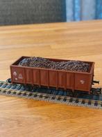 Piko Ho Wagon NS met lading nem schachten, Hobby en Vrije tijd, Modeltreinen | H0, Ophalen, Gelijkstroom, Fleischmann, Wagon