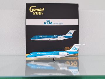 Gemini200 Fokker 70 KLM Cityhopper PH-KZU beschikbaar voor biedingen