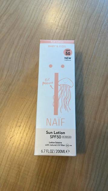 Naïf sun lotion factor 50 ( nieuw) beschikbaar voor biedingen