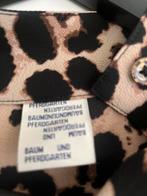 Leuke Blouse met Luipaardprint, Beige, Maat 42/44 (L), Ophalen of Verzenden, Zo goed als nieuw