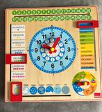 Houten klok / seizoenen, Ophalen of Verzenden, Zo goed als nieuw