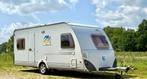Knaus Sudwind 500 FU Frans bed, rondzit, mover, airco etc, Caravans en Kamperen, Ringverwarming, Rondzit, Particulier, 5 tot 6 meter