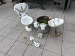 Porcelaine de Paris Toilet & Wastafel Set - Antiek Porselein, Antiek en Kunst, Antiek | Porselein, Ophalen