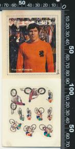 Sticker: Willem van Hanegem - Baanwielrennen, Ophalen of Verzenden, Zo goed als nieuw, Sport