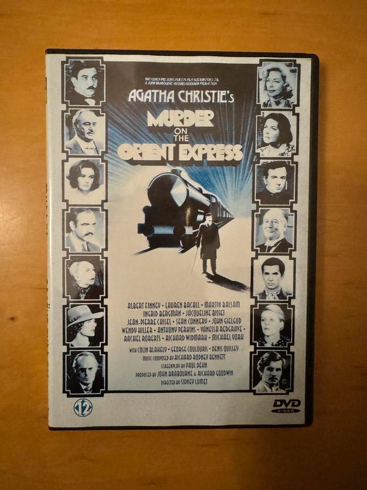 Murder on the Orient Express DVD, Cd's en Dvd's, Dvd's | Thrillers en Misdaad, Zo goed als nieuw, Detective en Krimi, Vanaf 12 jaar