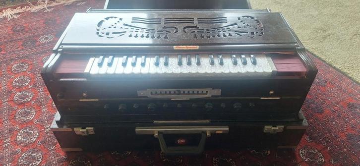 Harmomium, Muziek en Instrumenten, Accordeons, Zo goed als nieuw, 120-bas, Overige merken, Ophalen