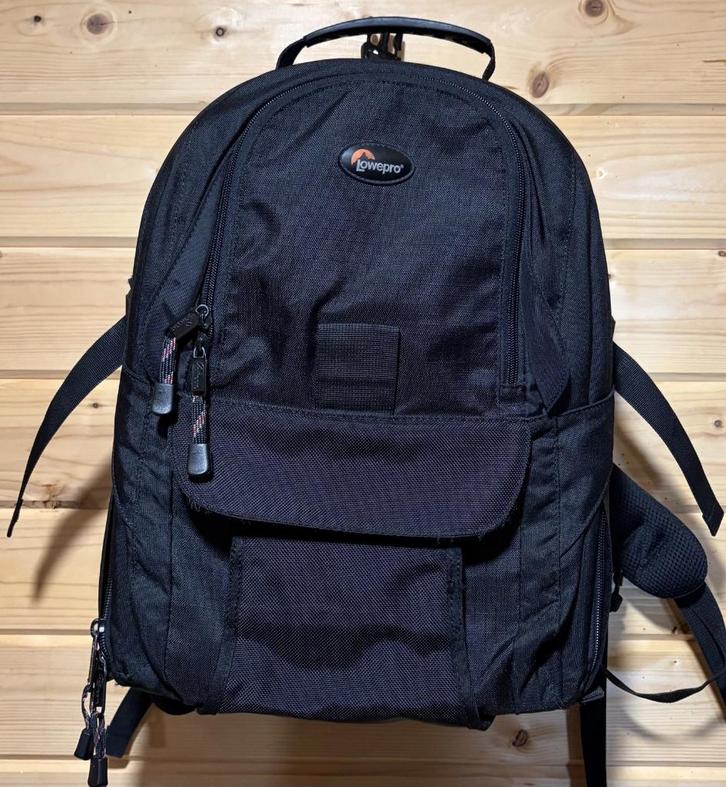 Lowepro CompuTrekker AW Black Zwart, Audio, Tv en Foto, Fotografie | Fototassen, Zo goed als nieuw, Rugtas, Lowepro, Ophalen