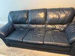2 en 3 zits leren bankstel, Huis en Inrichting, Banken | Bankstellen, Gebruikt, Ophalen of Verzenden, Vierpersoons of meer, Leer