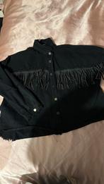 Vest met franjes, Ophalen of Verzenden, Zo goed als nieuw, Maat 38/40 (M), Blauw