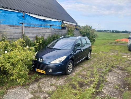 Peugeot 307 2.0 16V SW 2006 Blauw met Nieuwe APK, Auto's, Peugeot, Particulier, ABS, Airbags, Airconditioning, Android Auto, Bluetooth